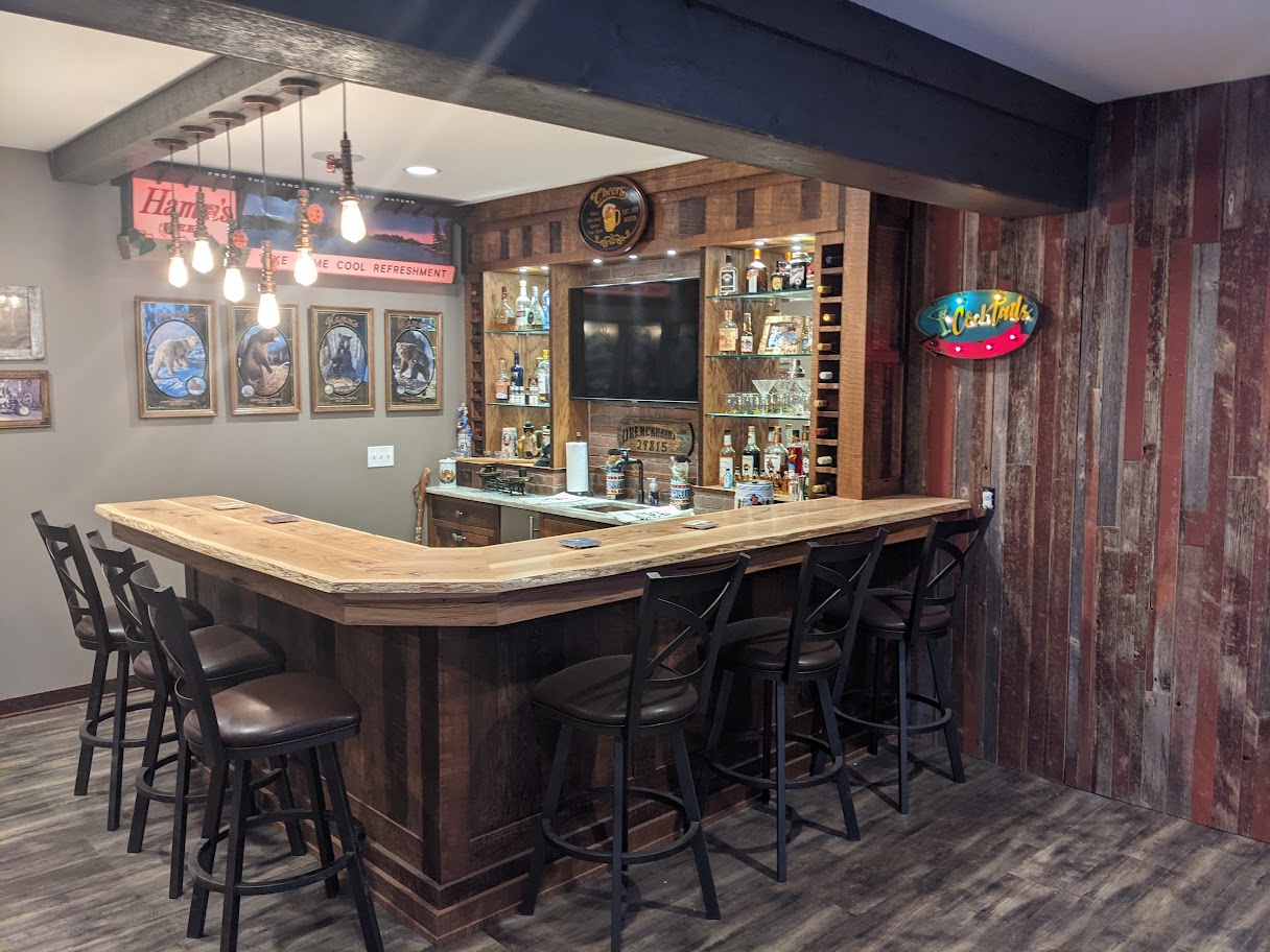 7 Basement Bar Trends
